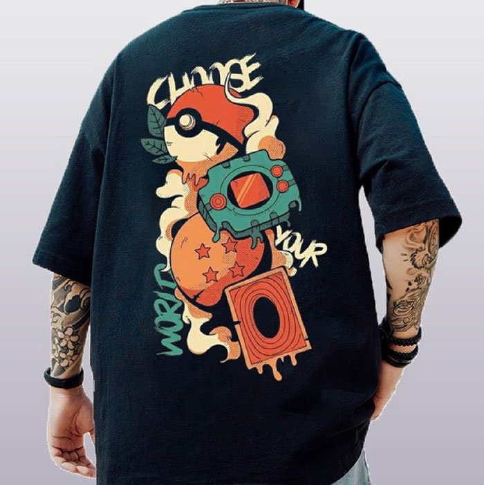 Screen printed