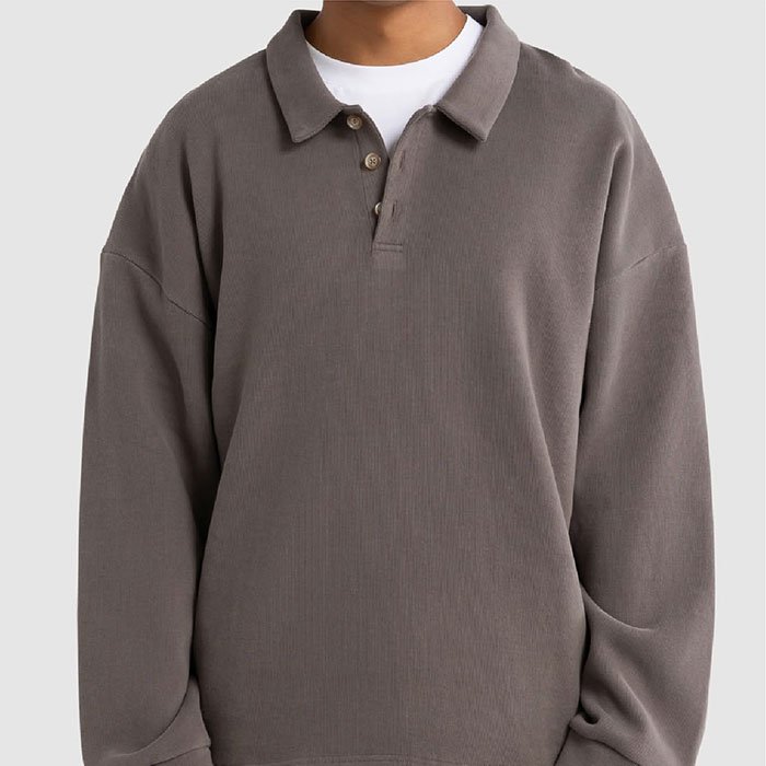 Collared Sweatshirt