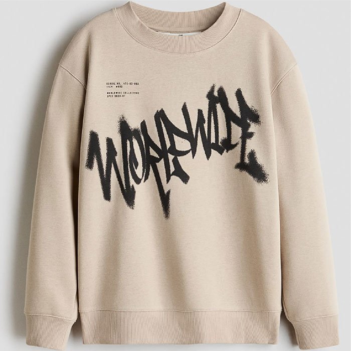 Screen printed