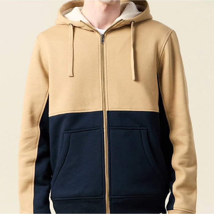 Color-Block Hoodie