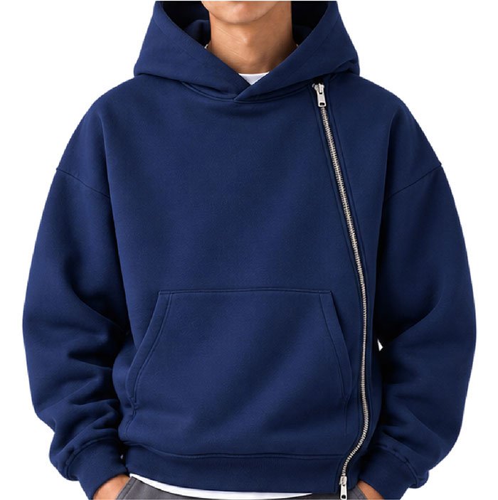 Side-Zip Hoodie